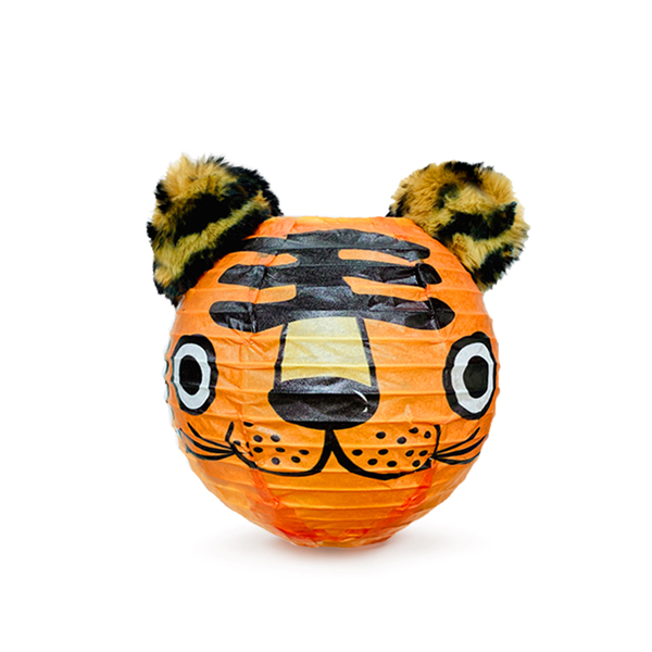 Paper Life - Tiger Lantern for Kids - Portable Handheld Light - Outdoor Waterproof - Foldable - Original Design - Children's Toy - Festival Decoration - Handmade Gift