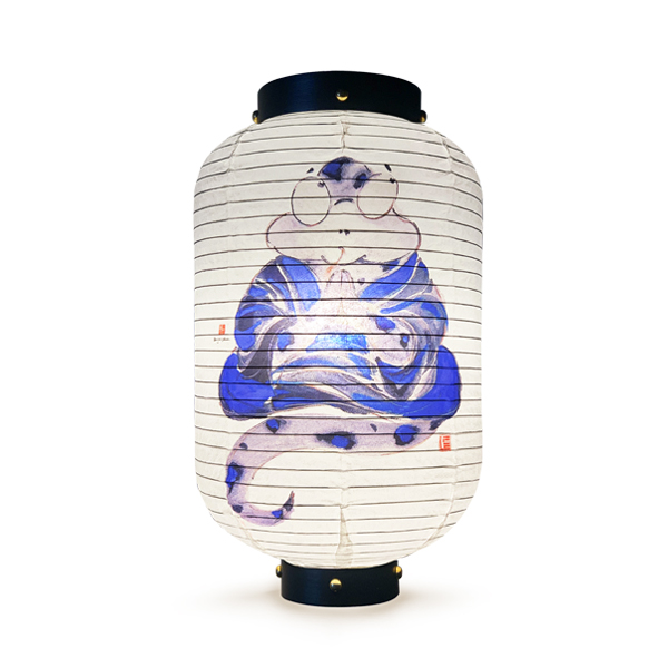 Paper Life - Hand-Drawn Paper Lanterns - Set of 4 - 7.9